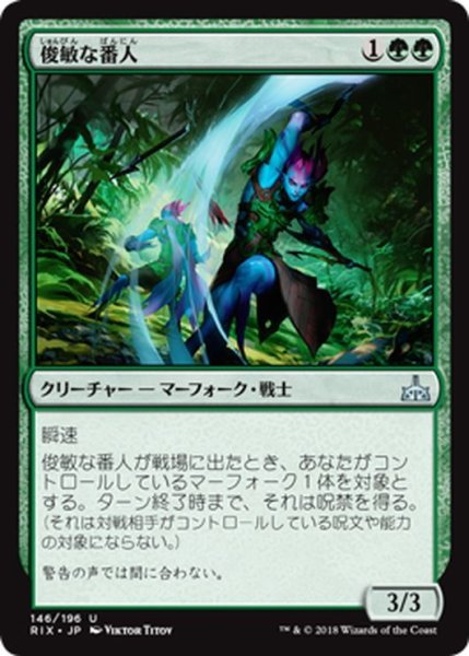 画像1: 【JPN】俊敏な番人/Swift Warden[RIX_146U] (1)