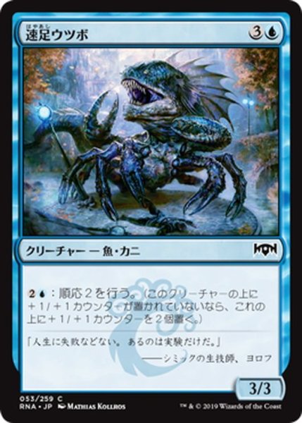 画像1: 【JPN】速足ウツボ/Skitter Eel[MTG_RNA_053C] (1)