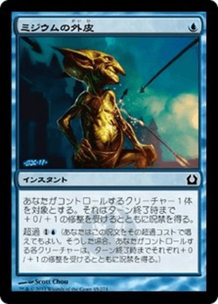 画像1: 【JPN】ミジウムの外皮/Mizzium Skin[MTG_RTR_045C] (1)