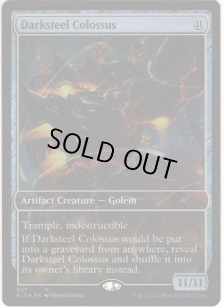 画像1: 【ENG】★Foil★ダークスティールの巨像/Darksteel Colossus[MTG_SLD_057] (1)