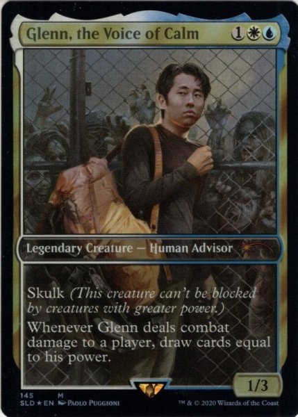 画像1: 【ENG】★Foil★Glenn, the Voice of Calm[MTG_SLD_145] (1)