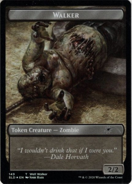 画像1: 【ENG】★Foil★Walker Tokens[MTG_SLD_149/150] (1)