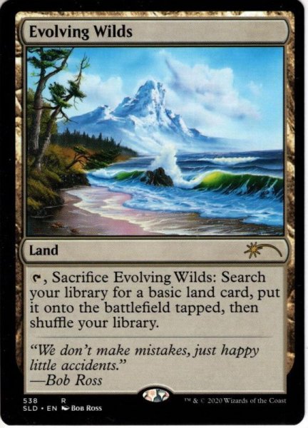 画像1: 【ENG】進化する未開地/Evolving Wilds[MTG_SLD_538] (1)