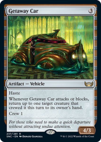 画像1: 【ENG】逃走用の車/Getaway Car[MTG_SNC_237R] (1)