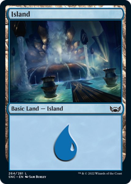 画像1: 【ENG】島/Island[MTG_SNC_264L] (1)