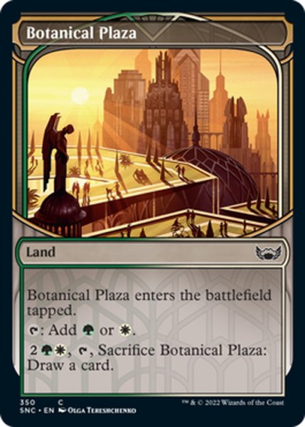 画像1: 【ENG】植物広場/Botanical Plaza[MTG_SNC_350C] (1)