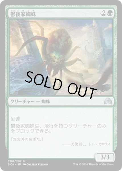 画像1: 【JPN】鬱後家蜘蛛/Gloomwidow[MTG_SOI_206U] (1)