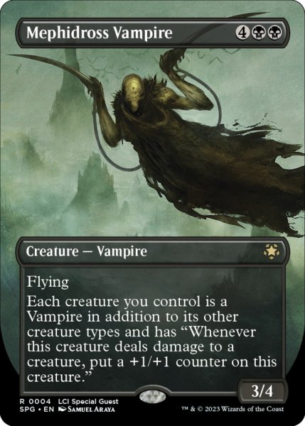 画像1: 【ENG】メフィドロスの吸血鬼/Mephidross Vampire[MTG_SPG_0004R] (1)