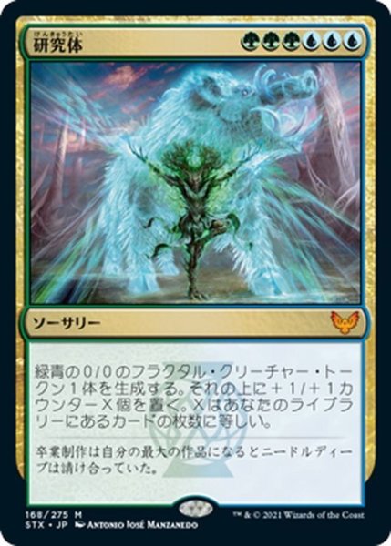 画像1: 【JPN】研究体/Body of Research[MTG_STX_168M] (1)