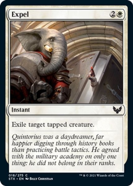 画像1: 【ENG】除名/Expel[MTG_STX_018C] (1)