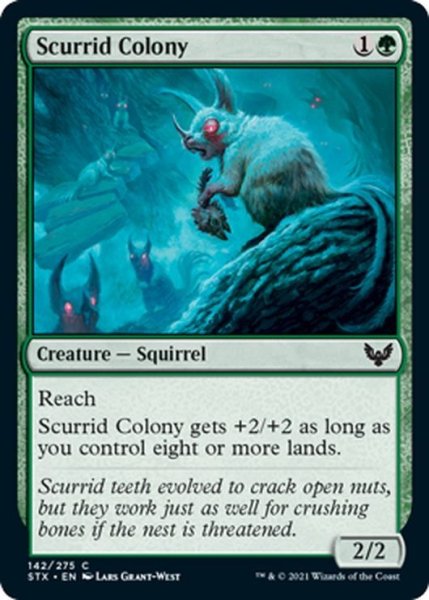 画像1: 【ENG】スカーリドの群棲/Scurrid Colony[MTG_STX_142C] (1)