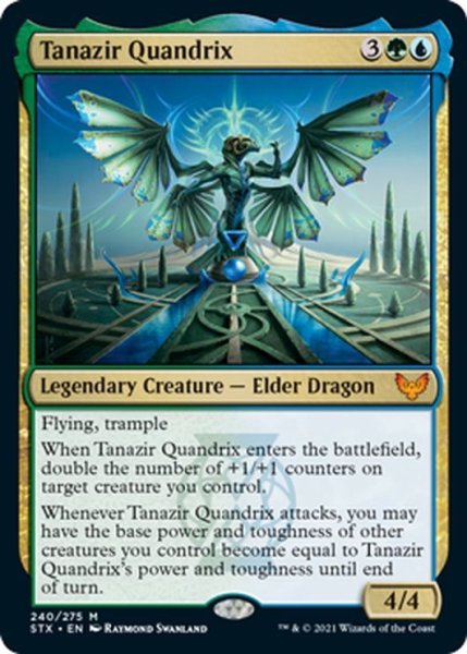 画像1: 【ENG】ターナジール・クアンドリクス/Tanazir Quandrix[MTG_STX_240M] (1)