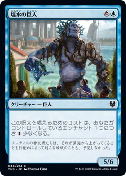 画像1: 【JPN】塩水の巨人/Brine Giant[MTG_THB_044C] (1)