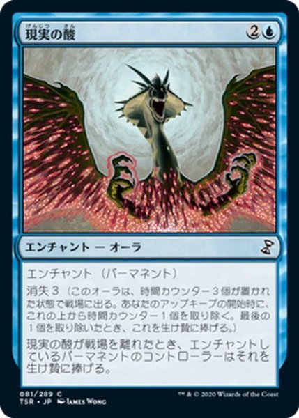 画像1: 【JPN】★Foil★現実の酸/Reality Acid[MTG_TSR_081C] (1)