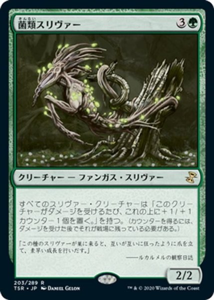 画像1: 【JPN】菌類スリヴァー/Fungus Sliver[MTG_TSR_203R] (1)