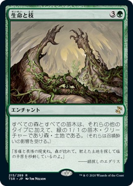 画像1: 【JPN】生命と枝/Life and Limb[MTG_TSR_215R] (1)