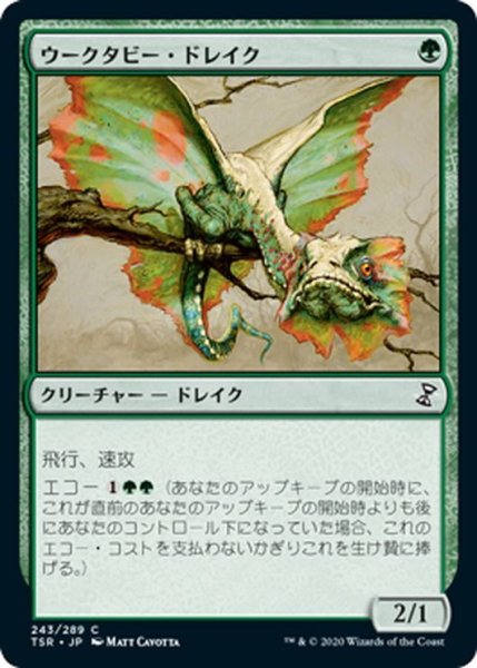 画像1: 【JPN】ウークタビー・ドレイク/Uktabi Drake[MTG_TSR_243C] (1)