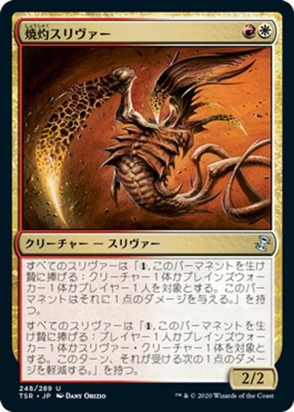 画像1: 【JPN】焼灼スリヴァー/Cautery Sliver[MTG_TSR_248U] (1)