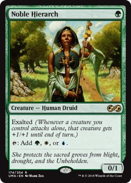 画像1: 【ENG】貴族の教主/Noble Hierarch[MTG_UMA_174R] (1)