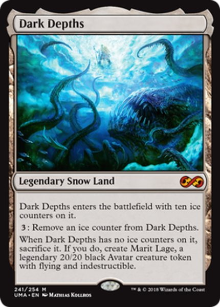 画像1: 【ENG】★Foil★暗黒の深部/Dark Depths[MTG_UMA_241M] (1)