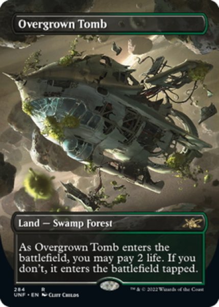 画像1: 【ENG】草むした墓/Overgrown Tomb[MTG_UNF_284R] (1)