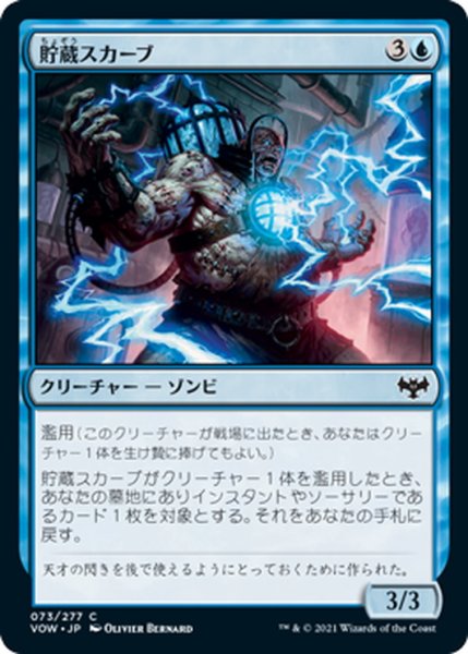 画像1: 【JPN】貯蔵スカーブ/Repository Skaab[MTG_VOW_073C] (1)