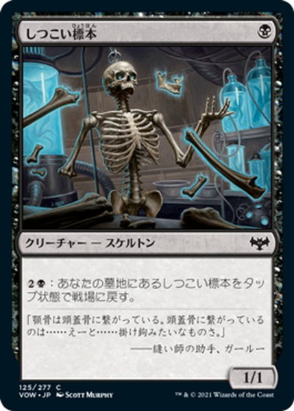 画像1: 【JPN】しつこい標本/Persistent Specimen[MTG_VOW_125C] (1)