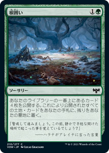 画像1: 【JPN】根囲い/Mulch[MTG_VOW_210C] (1)