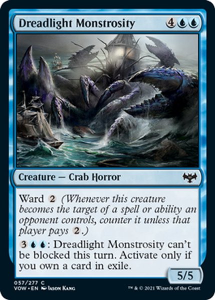 画像1: 【ENG】戦慄光の大怪物/Dreadlight Monstrosity[MTG_VOW_057C] (1)