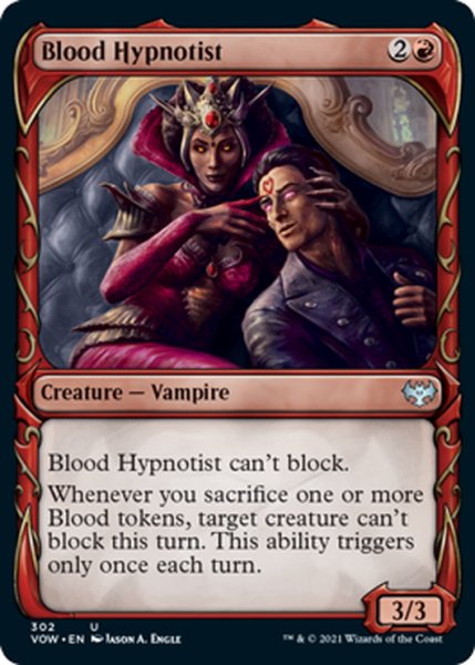 画像1: 【ENG】血の催眠術師/Blood Hypnotist[MTG_VOW_302U] (1)