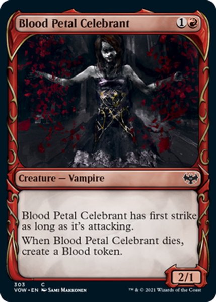 画像1: 【ENG】血花の祝賀者/Blood Petal Celebrant[MTG_VOW_303C] (1)