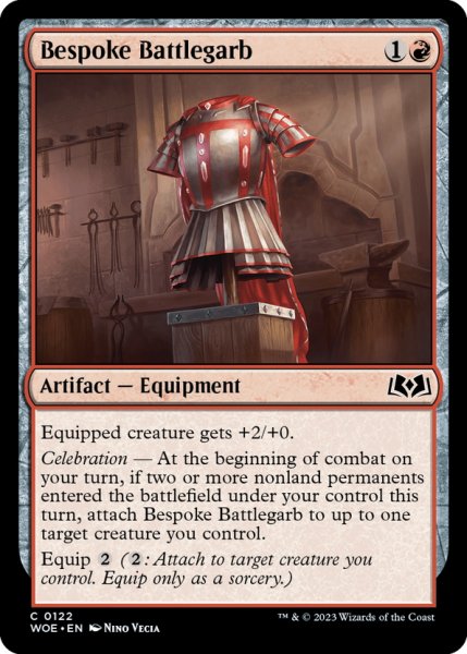 画像1: 【ENG】特注の戦闘装束/Bespoke Battlegarb[MTG_WOE_0122_C] (1)