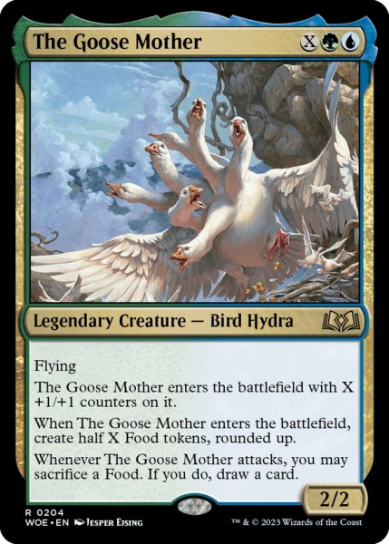 画像1: 【ENG】ガチョウの母/The Goose Mother[MTG_WOE_0204_R] (1)