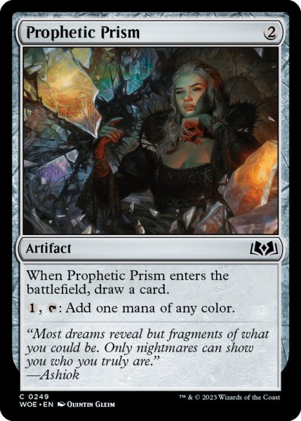 画像1: 【ENG】予言のプリズム/Prophetic Prism[MTG_WOE_0249_C] (1)