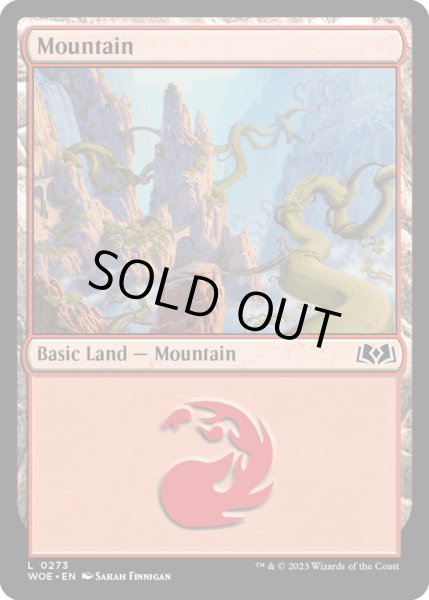 画像1: 【ENG】山/Mountain[MTG_WOE_0273_L] (1)