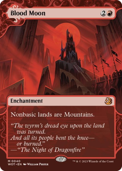 画像1: 【ENG】血染めの月/Blood Moon[MTG_WOT_0040_M] (1)