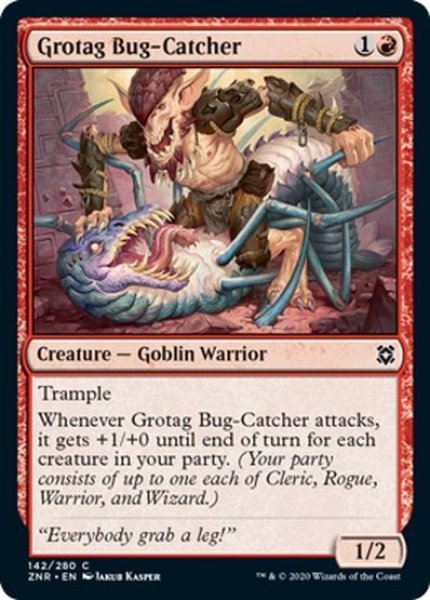 画像1: 【ENG】グロータグの虫捕り/Grotag Bug-Catcher[MTG_ZNR_142C] (1)