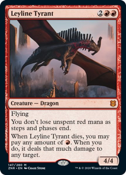 画像1: 【ENG】力線の暴君/Leyline Tyrant[MTG_ZNR_147M] (1)