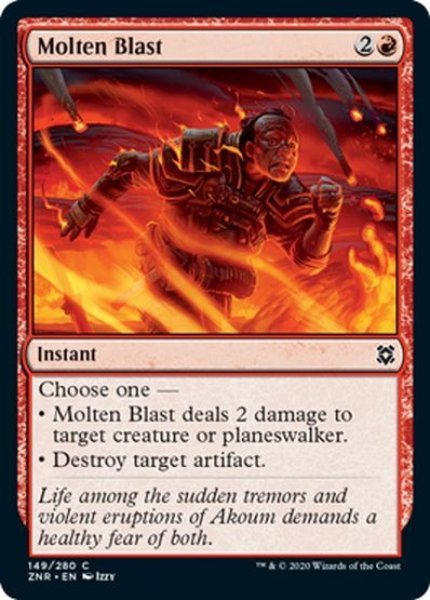 画像1: 【ENG】溶鉄破/Molten Blast[MTG_ZNR_149C] (1)