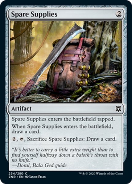 画像1: 【ENG】予備物資/Spare Supplies[MTG_ZNR_254C] (1)