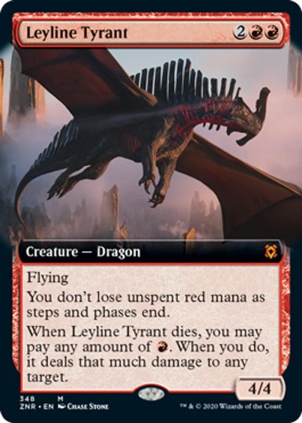 画像1: 【ENG】力線の暴君/Leyline Tyrant[MTG_ZNR_248] (1)